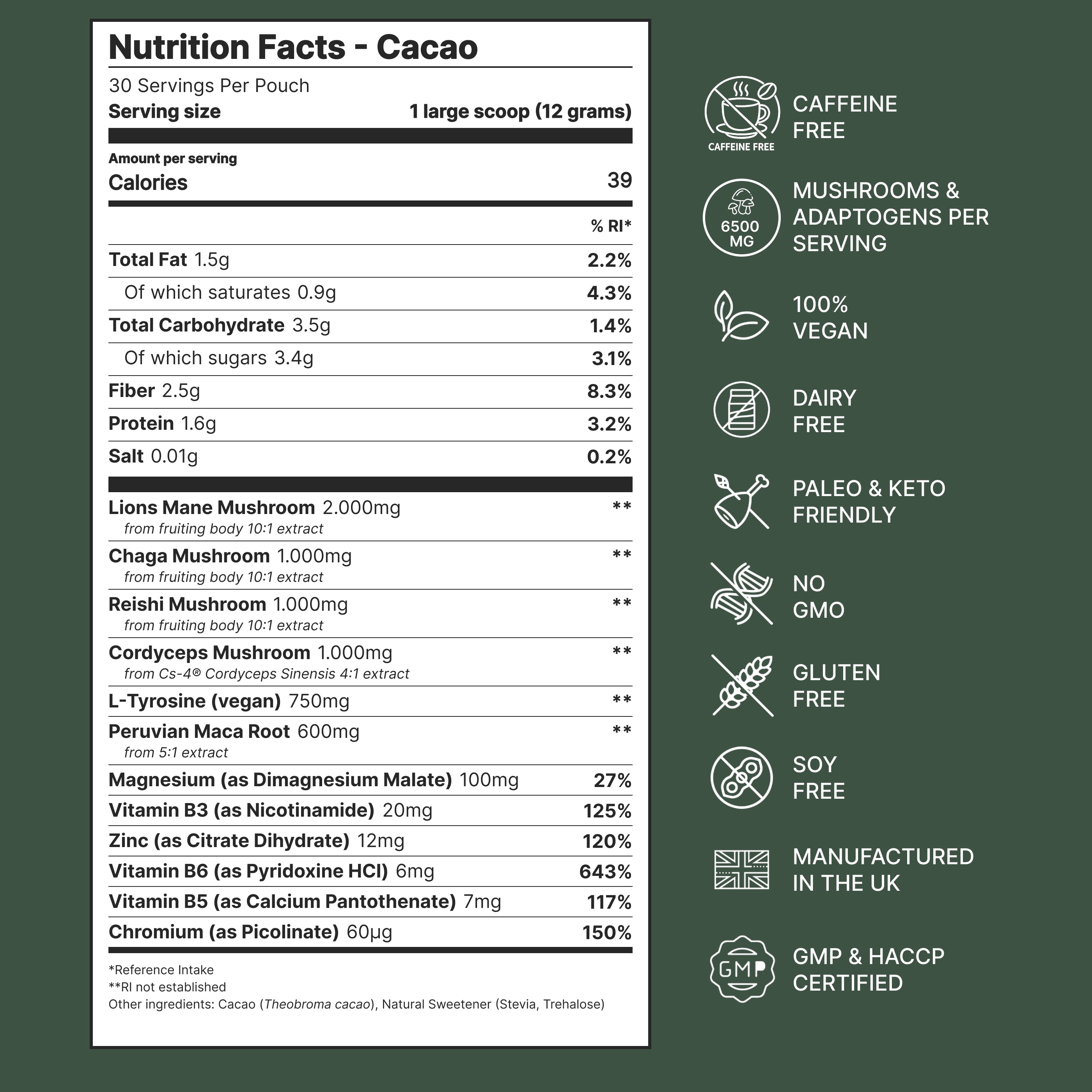 Mushroom Adaptogen Blend